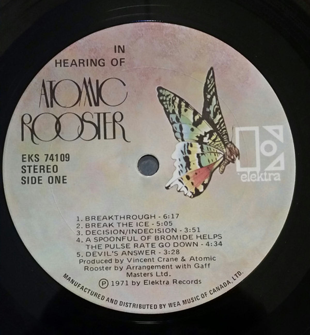 Atomic Rooster – In Hearing Of - Rare