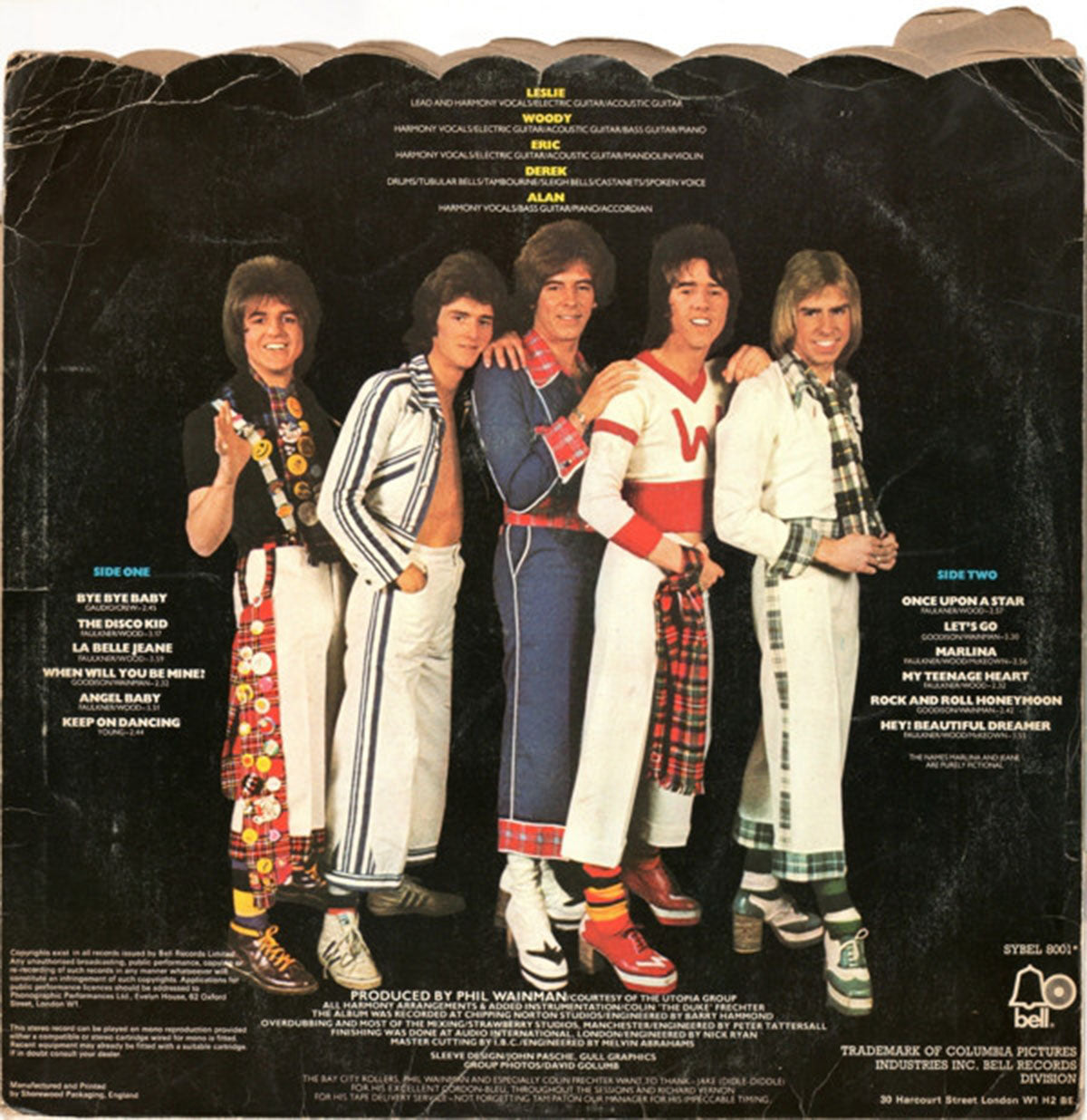 Bay City Rollers – Once Upon A Star - UK Pressing