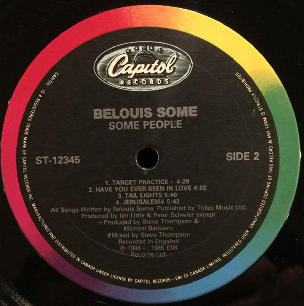 Belouis Some – Some People  - 1985