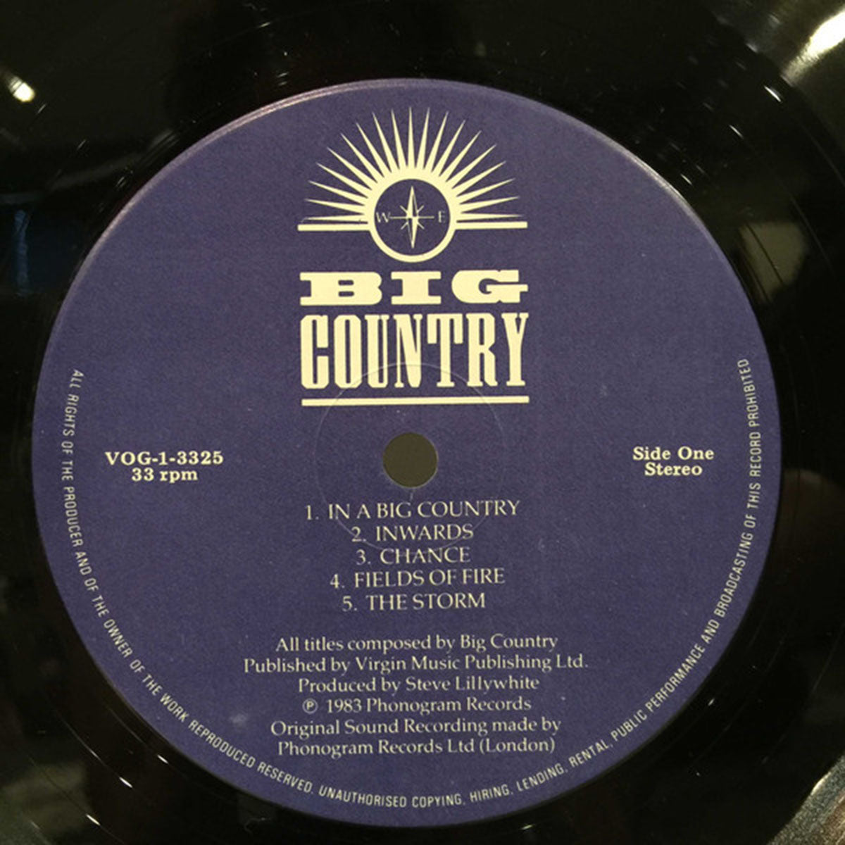 Big Country – The Crossing VinylPursuit.com