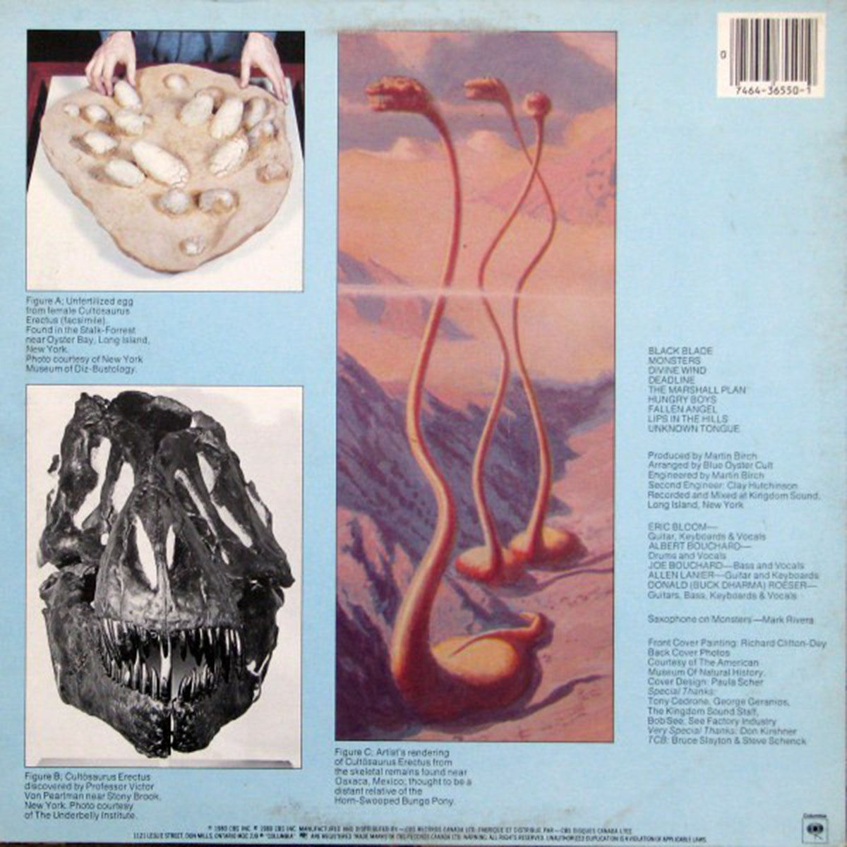 Blue Oyster Cult – Cultosaurus Erectus - 1980 Original