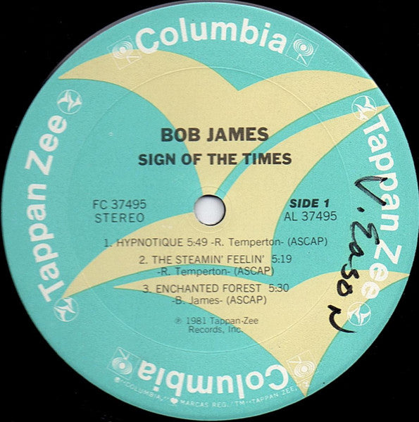 Bob James – Sign Of The Times - 1981 US Pressing