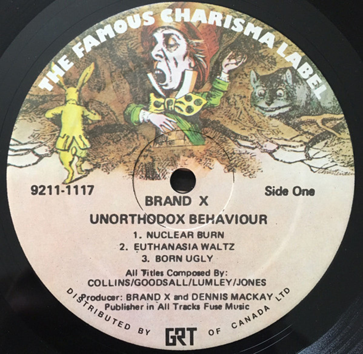 Brand X Unorthodox Behaviour Vinyl Pursuit Inc
