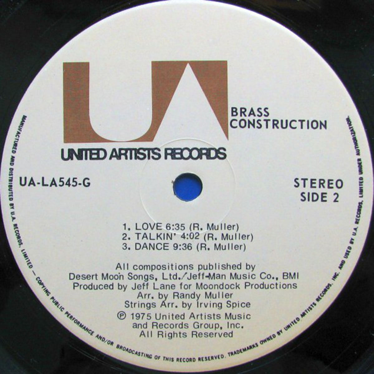 Brass Construction – Brass Construction - 1975