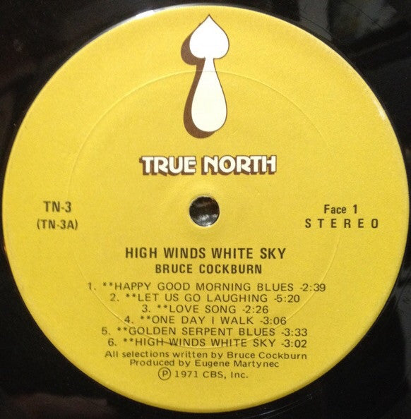 Bruce Cockburn – High Winds White Sky - 1971