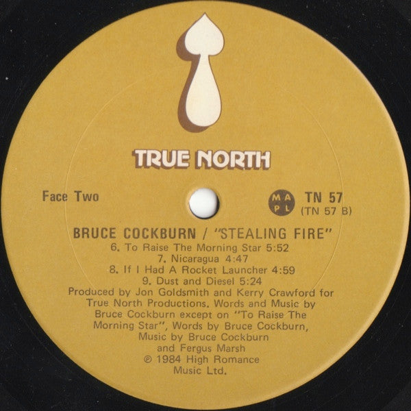 Bruce Cockburn – Stealing Fire - 1984