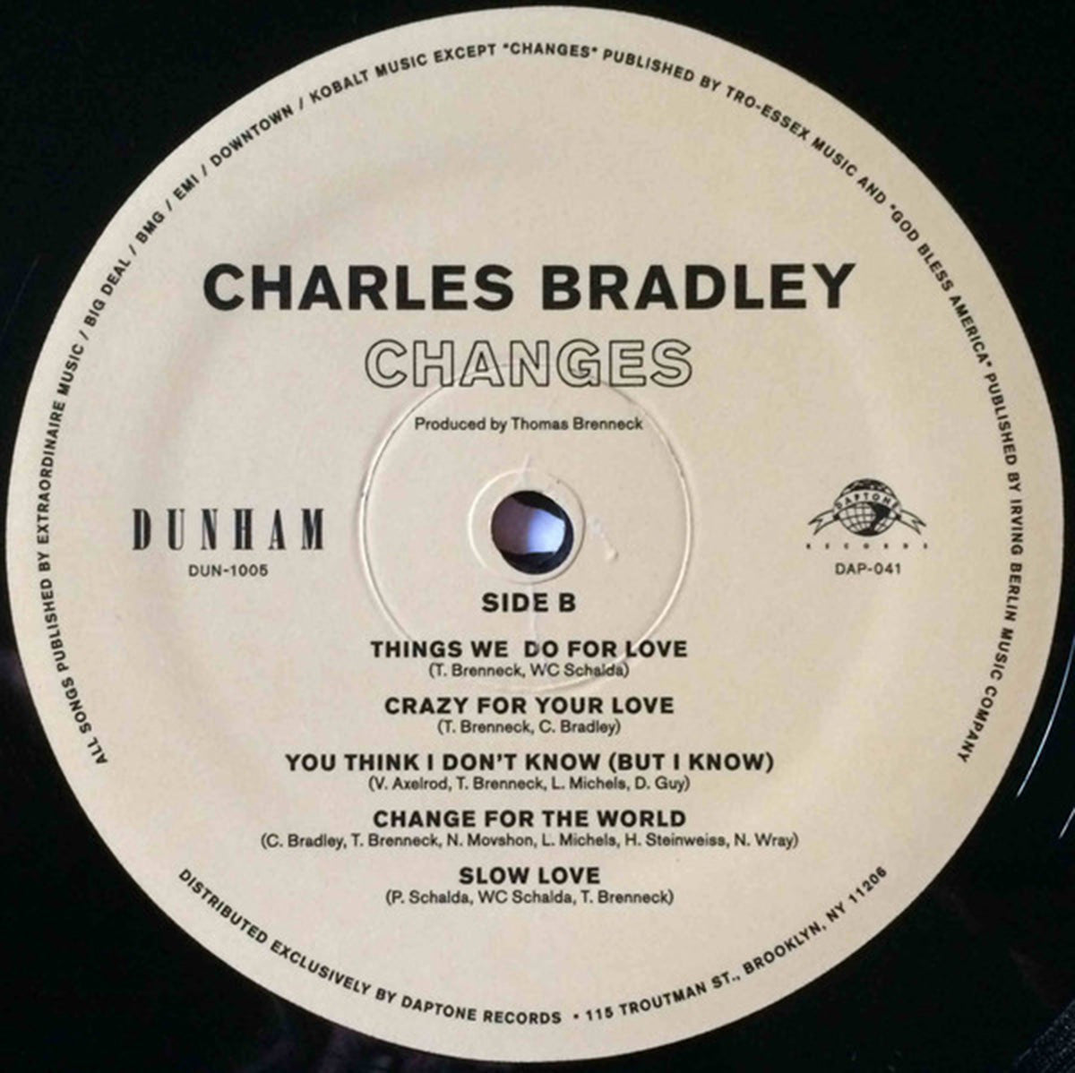 Charles Bradley – Changes