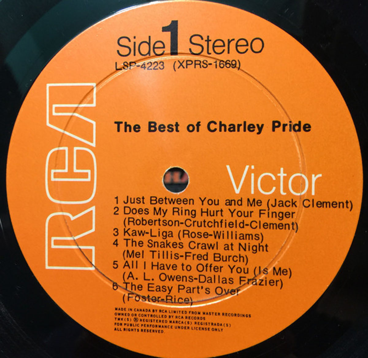 Charley Pride – The Best Of Charley Pride -Sealed!