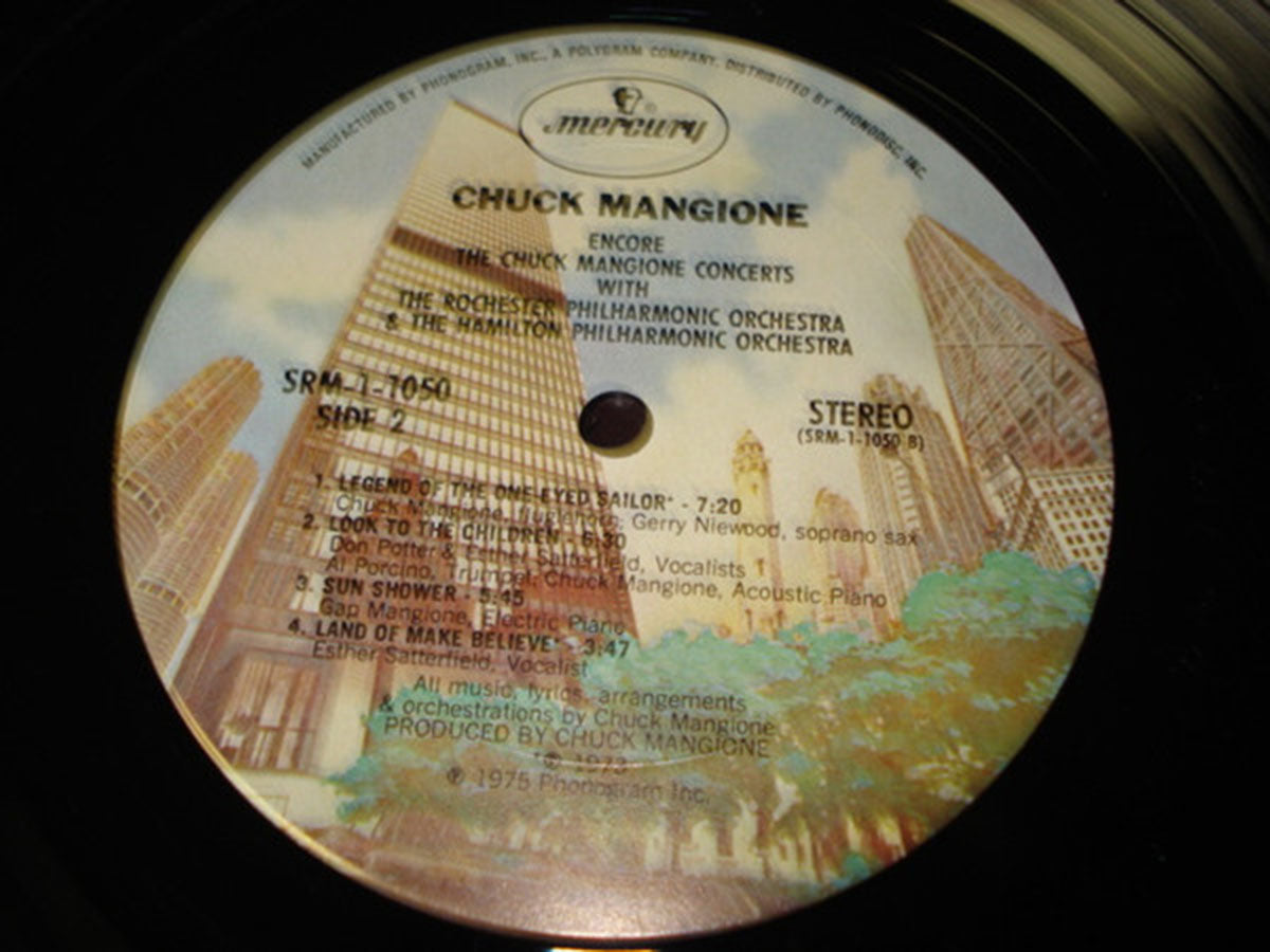 Chuck Mangione – Encore - The Chuck Mangione Concerts - US Pressing