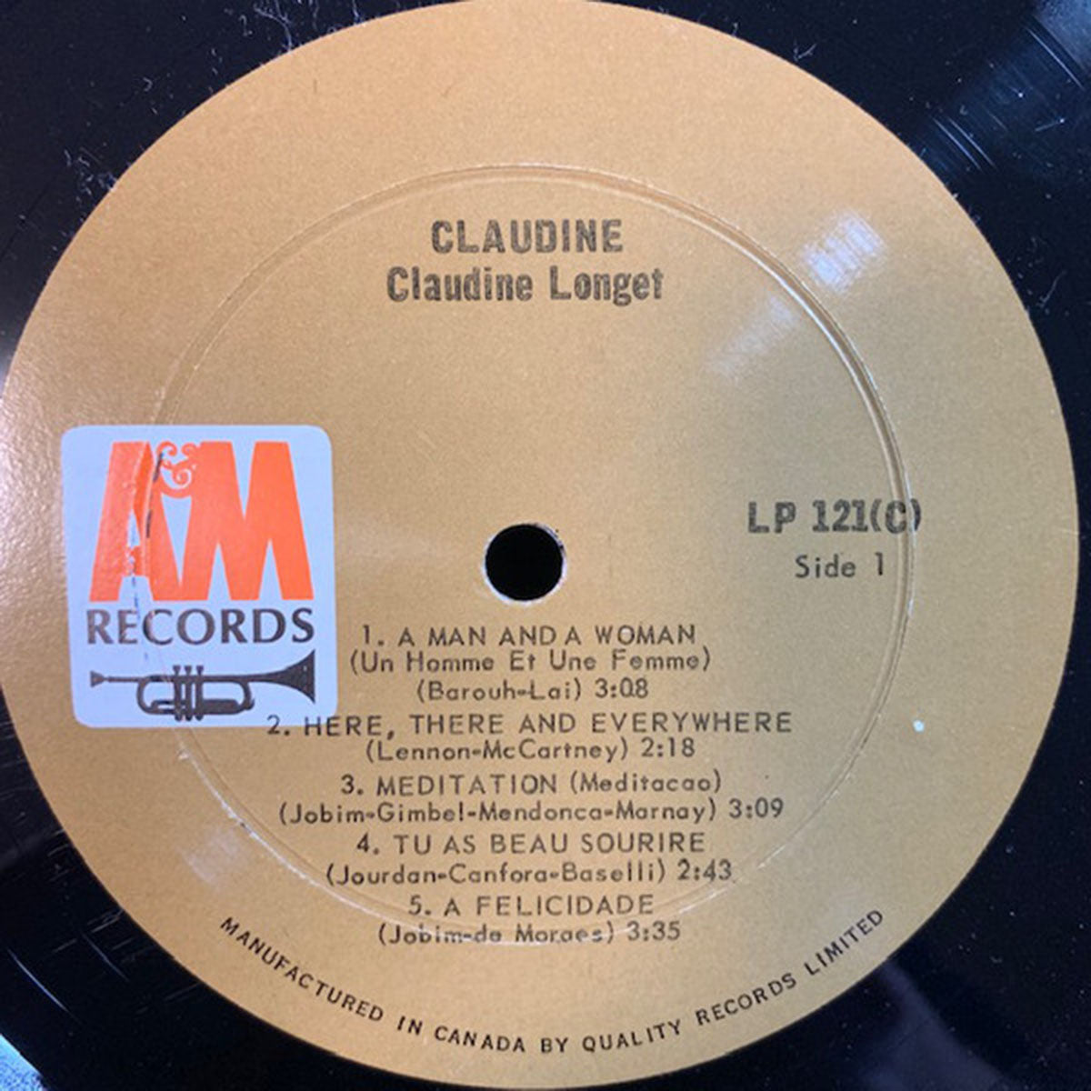 Claudine Longet – Claudine - 1967 Mono Pressing