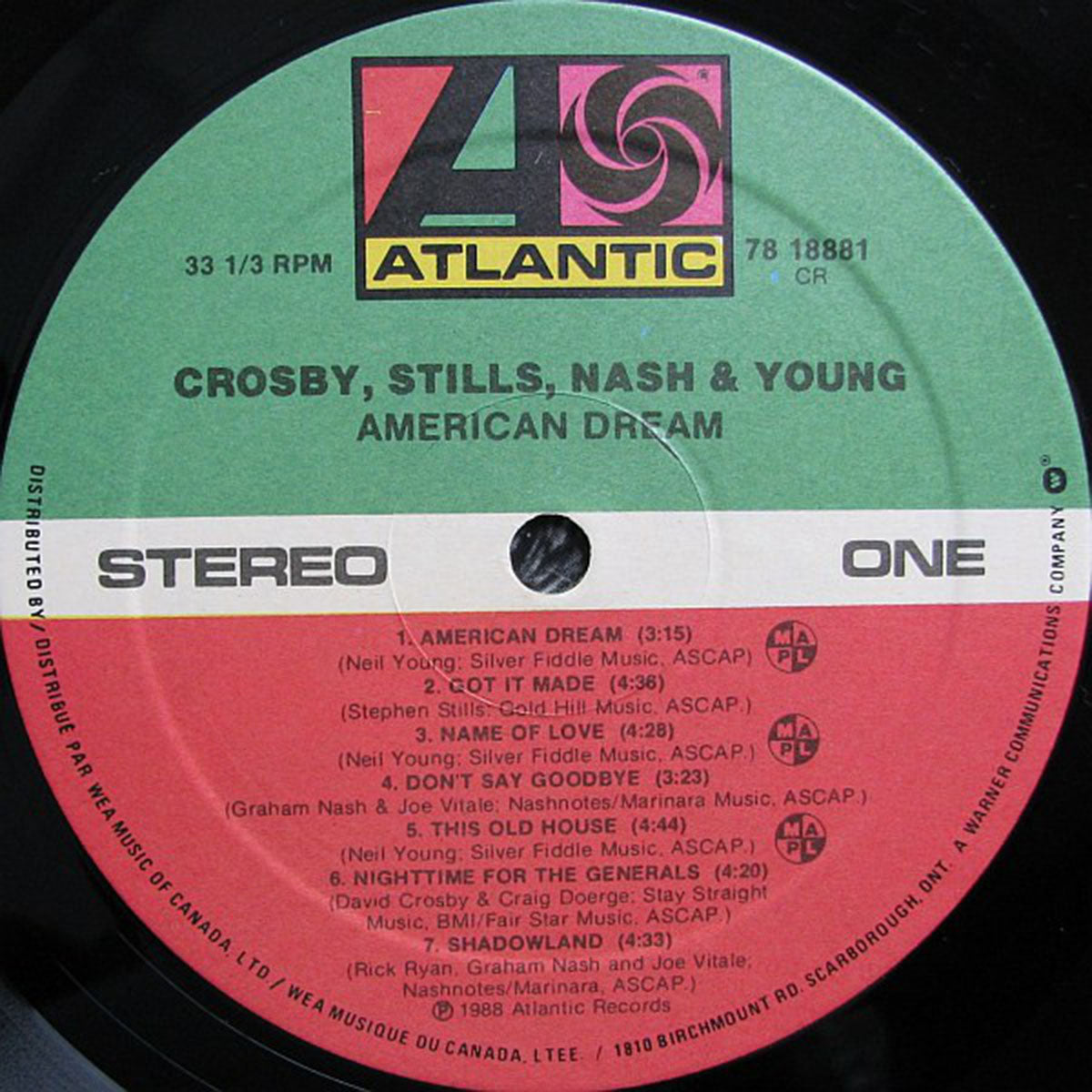 Crosby, Stills, Nash & Young – American Dream