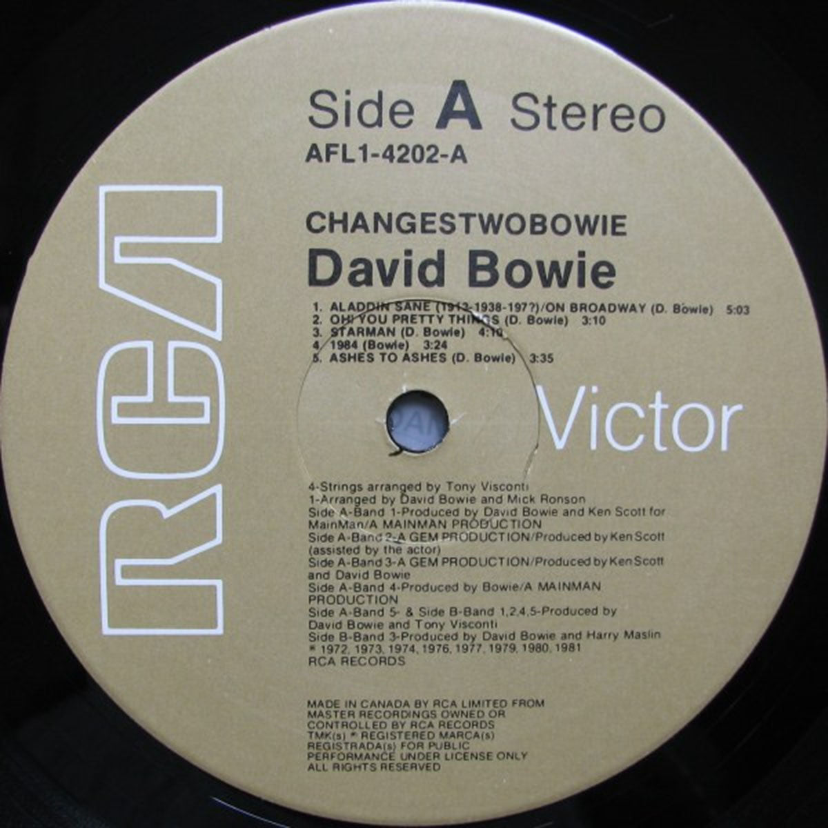 David Bowie – ChangesTwoBowie VinylPursuit.com