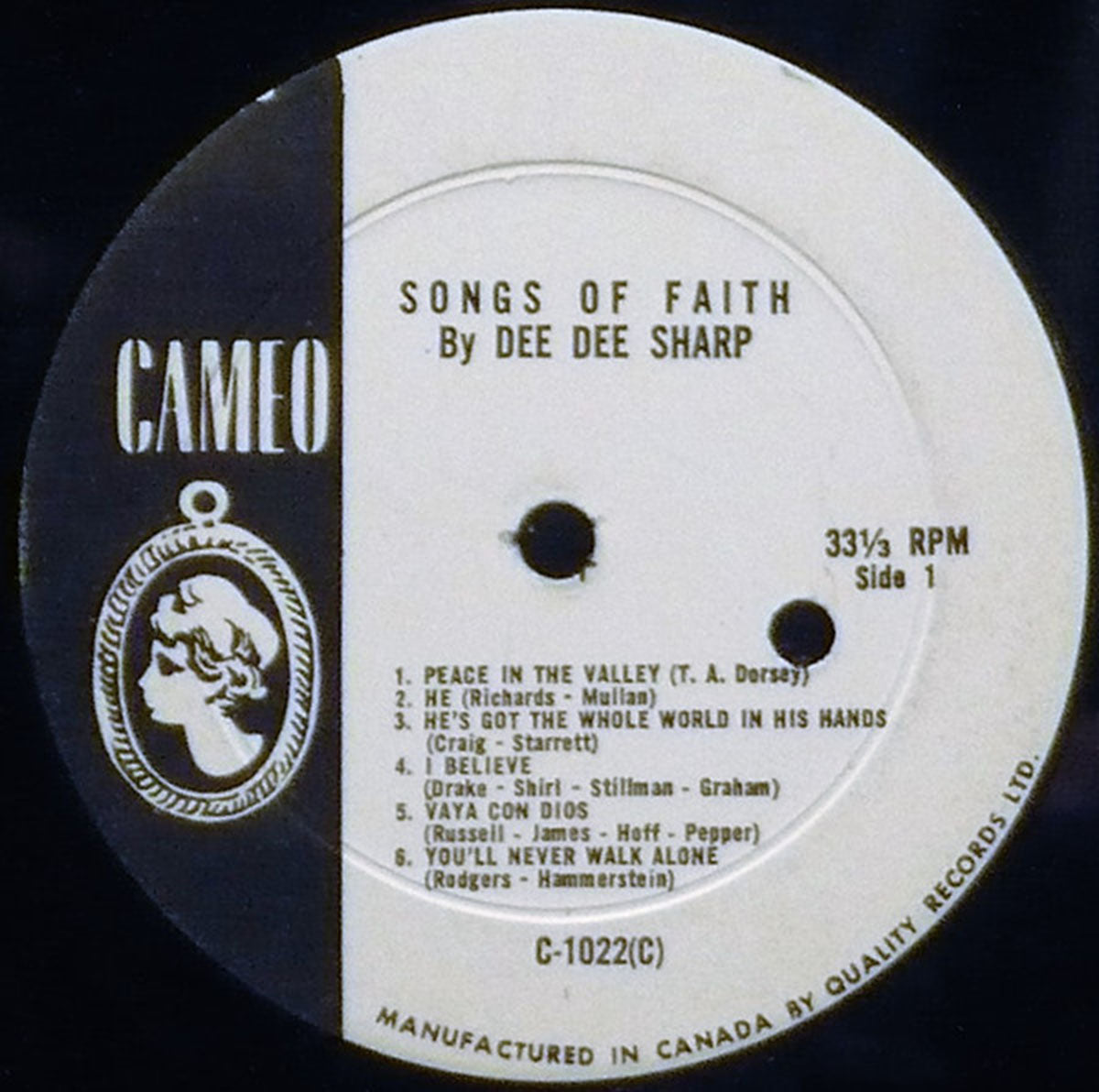 Dee Dee Sharp – Songs Of Faith - 1962 Mono Pressing