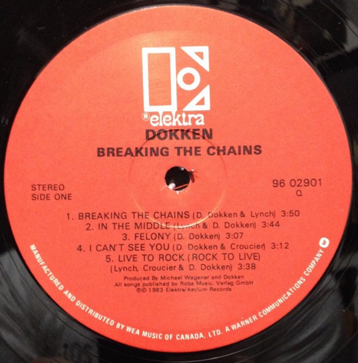 Dokken – Breaking The Chains - 1983 in Shrinkwrap!