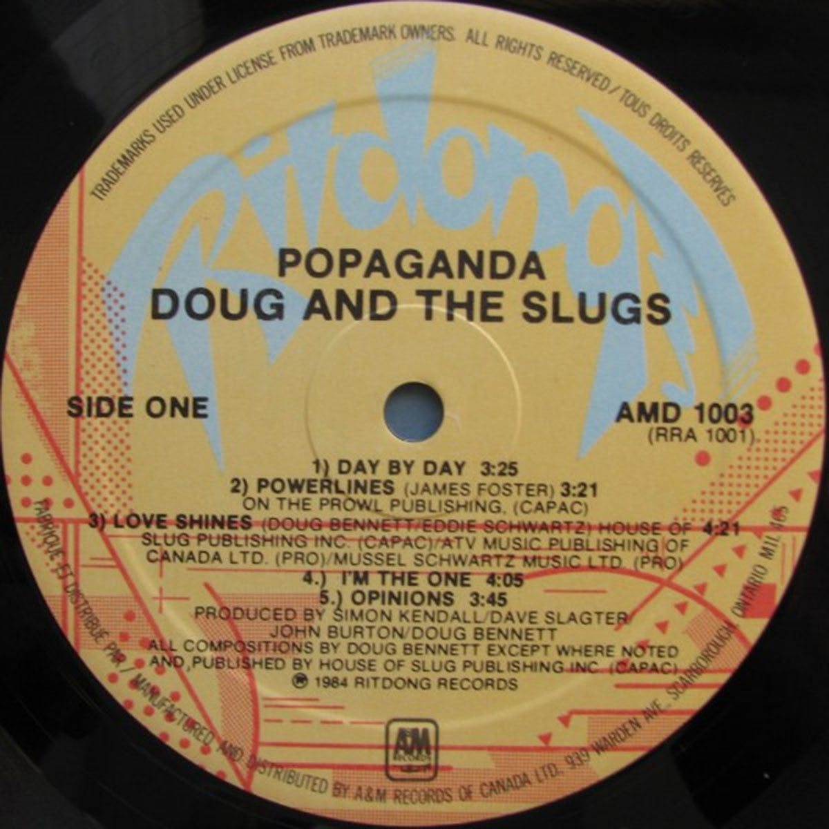 Doug And The Slugs – Popaganda VinylPursuit.com