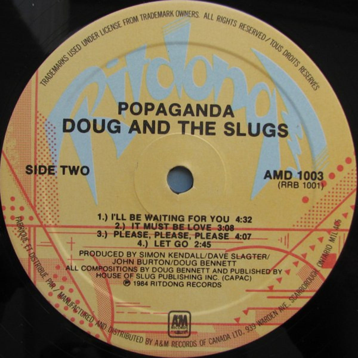 Doug And The Slugs – Popaganda VinylPursuit.com