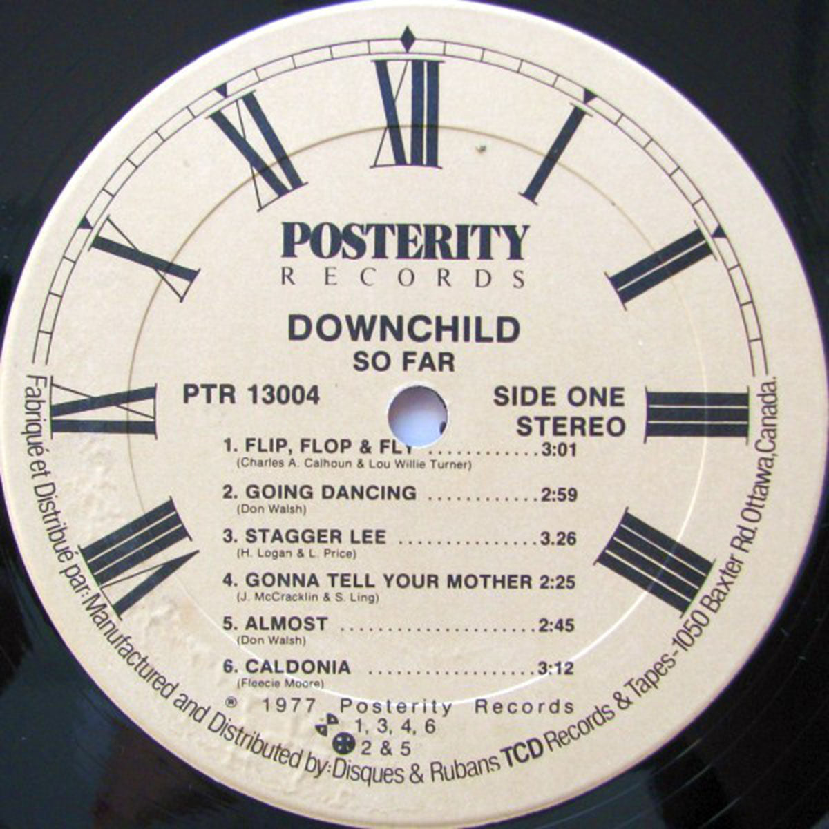 Downchild – So Far - A Collection Of Our Best - 1977