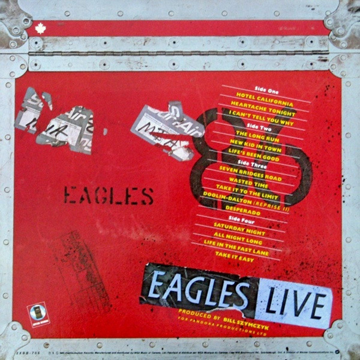 Eagles – Eagles Live - 1980 Original with Poster!