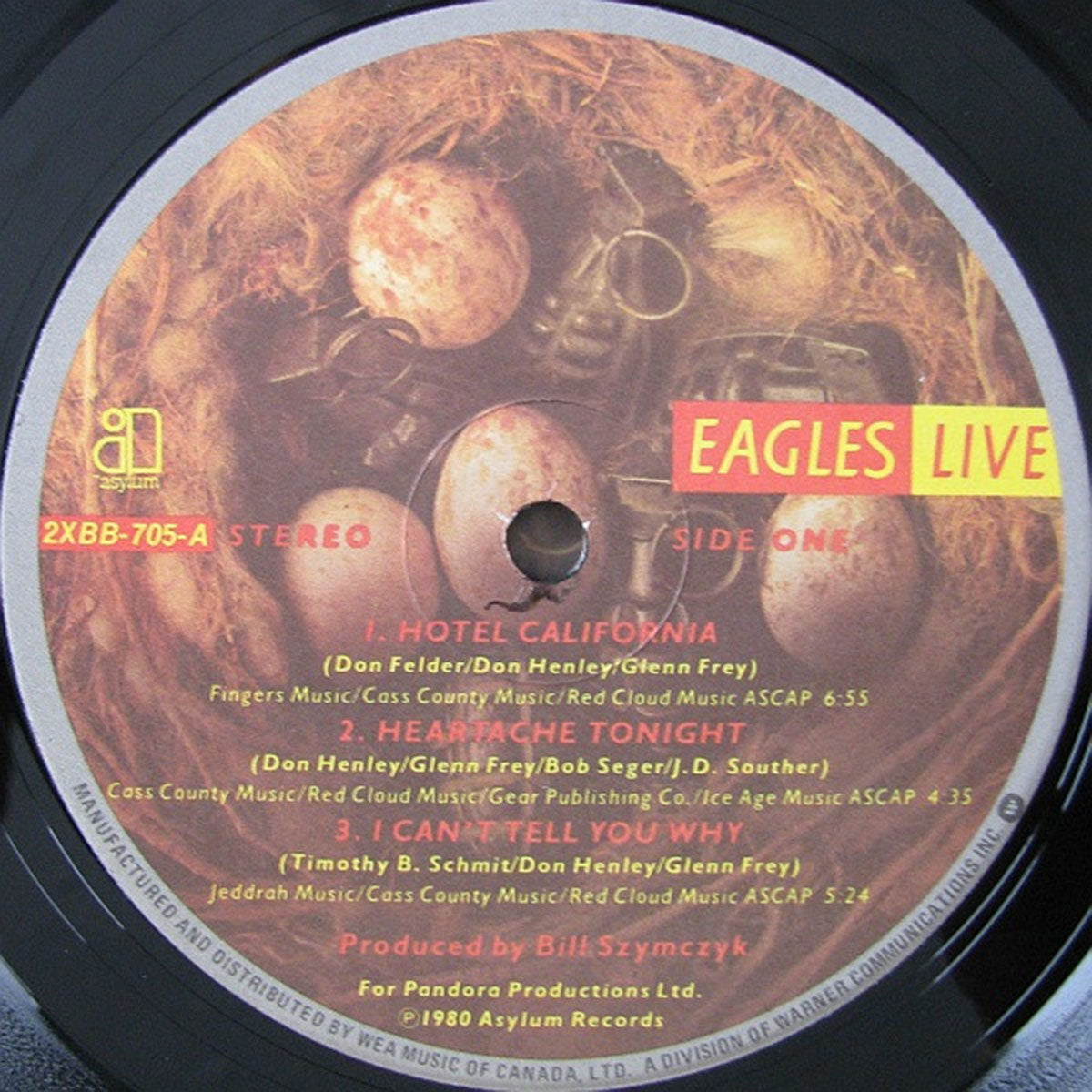 Eagles – Eagles Live - 1980 Original with Poster!