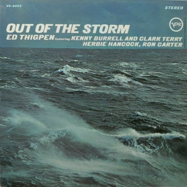 Ed Thigpen – Out Of The Storm - 1966 US Mono, Deep Groove Pressing