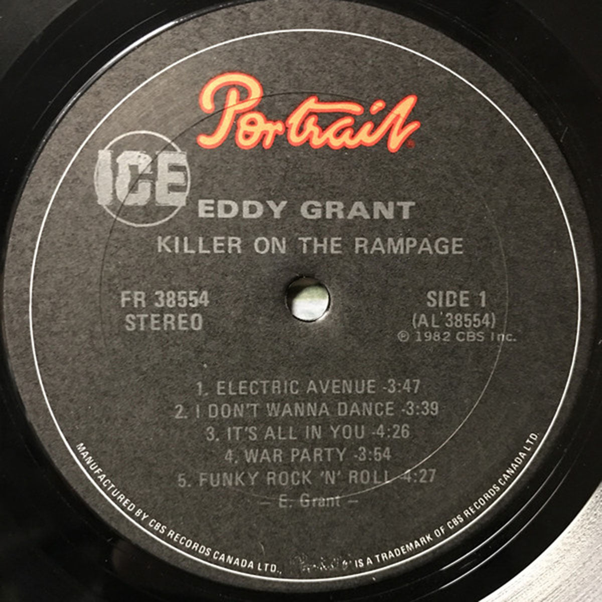Eddy Grant – Killer On The Rampage - 1983 VinylPursuit.com