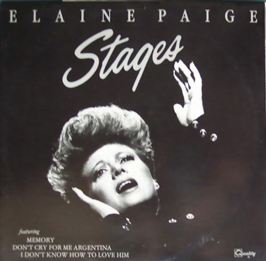 Elaine Paige – Stages