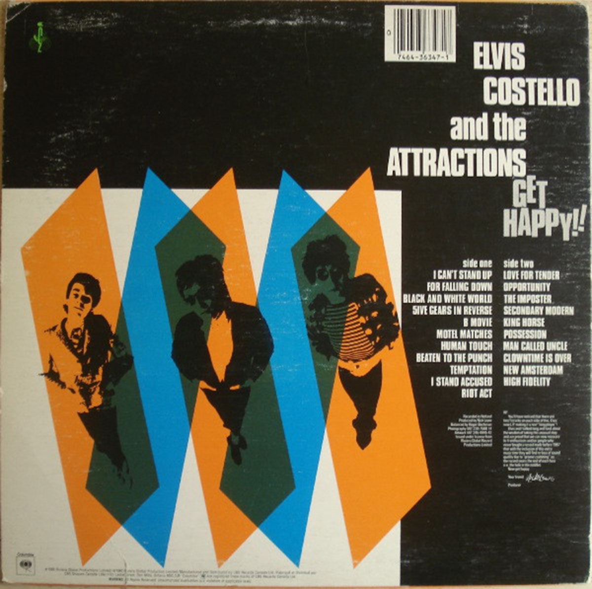 Elvis Costello And The Attractions – Get Happy!! VinylPursuit.com