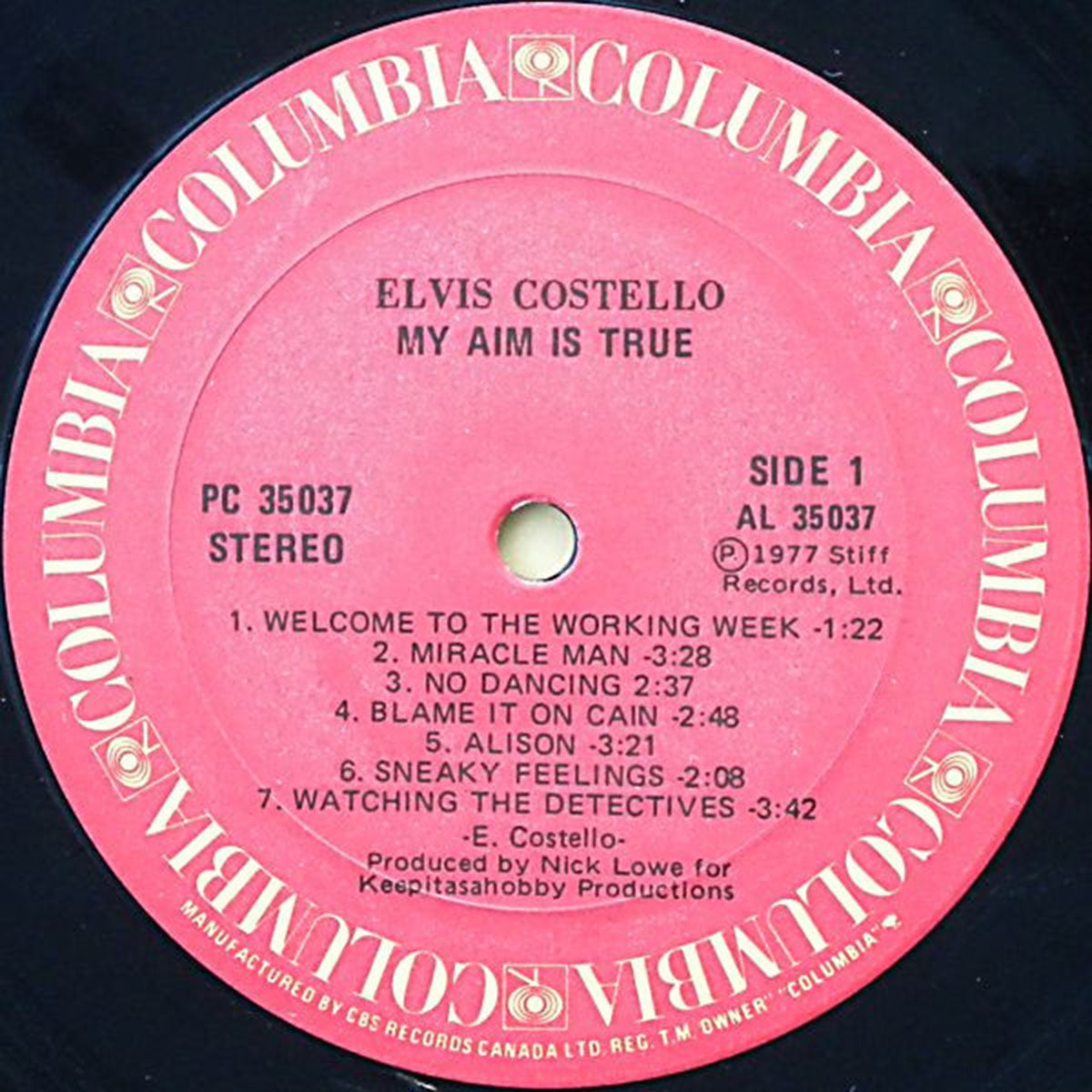 Elvis Costello – My Aim Is True - 1977