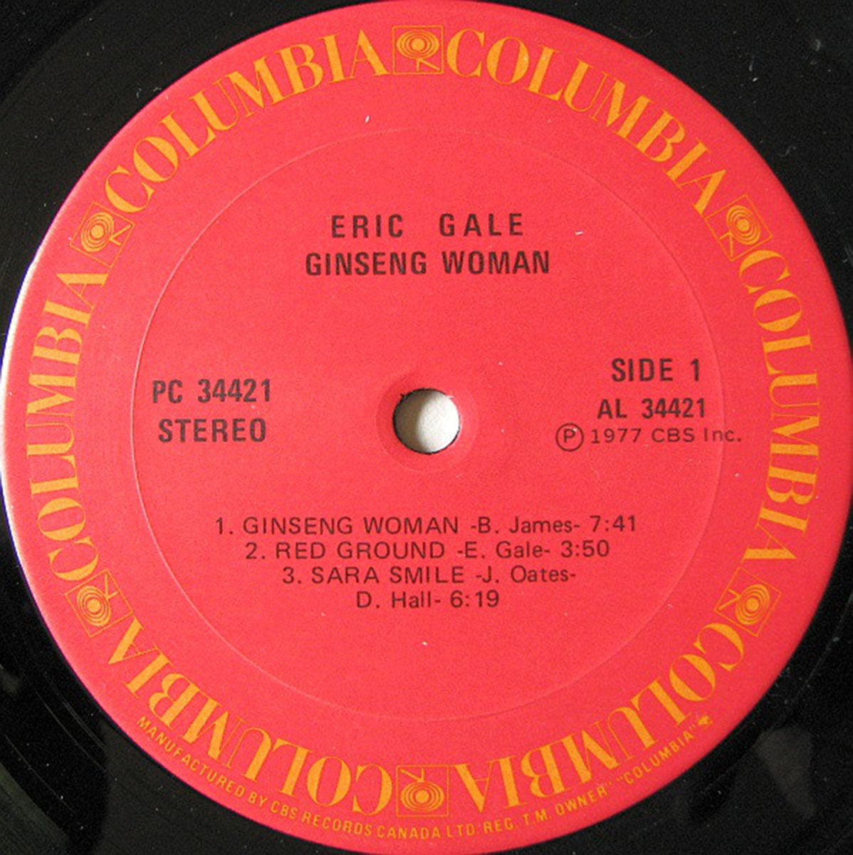 Eric Gale – Ginseng Woman VinylPursuit.com