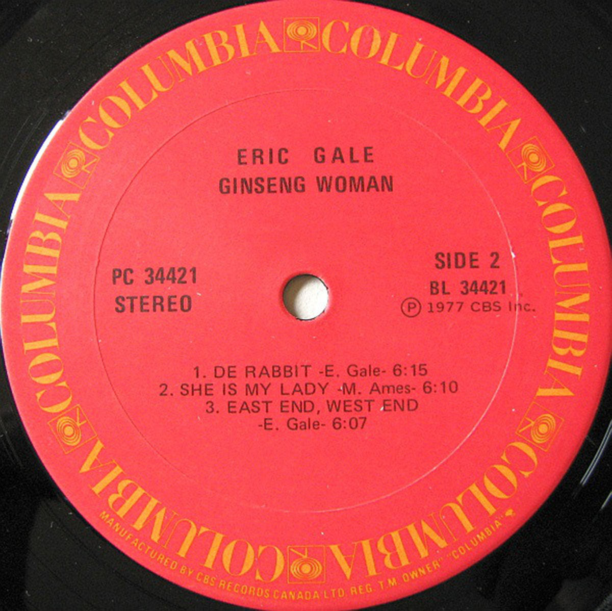 Eric Gale – Ginseng Woman VinylPursuit.com
