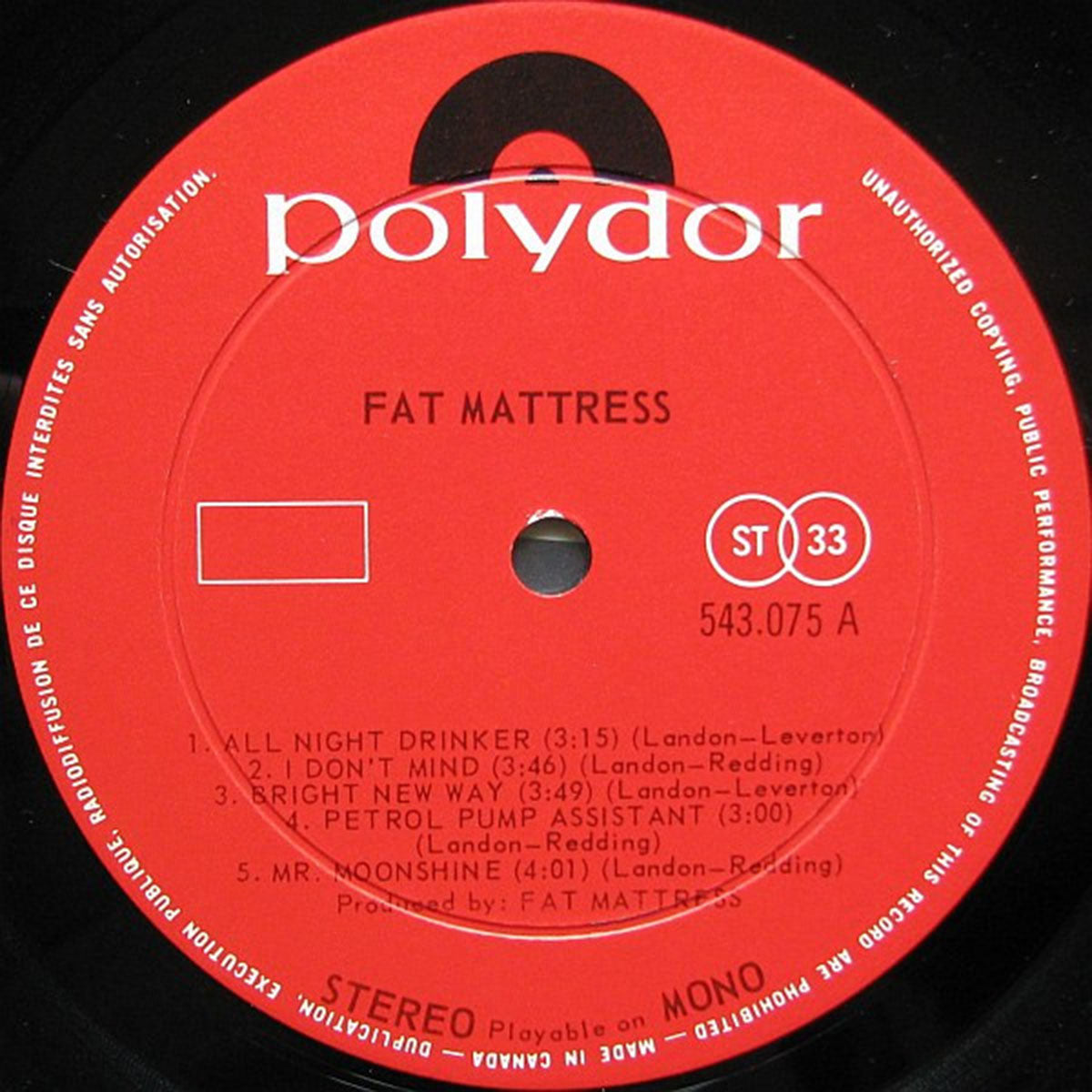 Fat Mattress – Fat Mattress