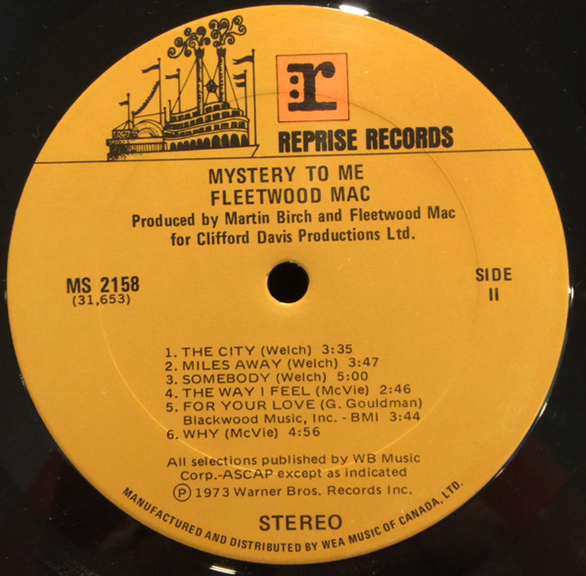 Fleetwood Mac – Mystery To Me - 1973 VinylPursuit.com