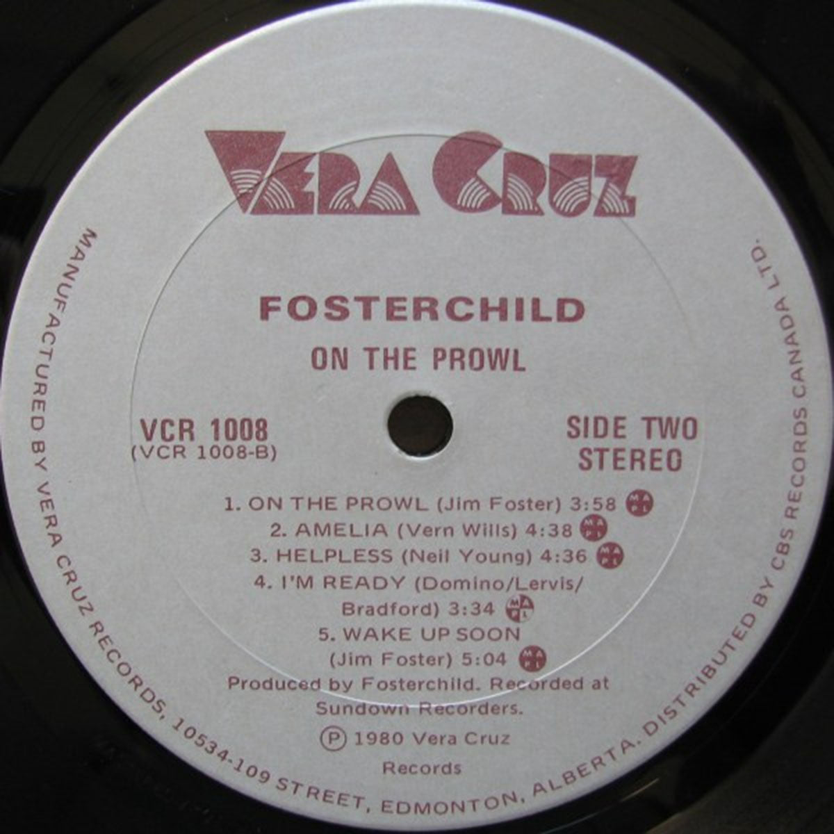 Fosterchild – On The Prowl - 1980