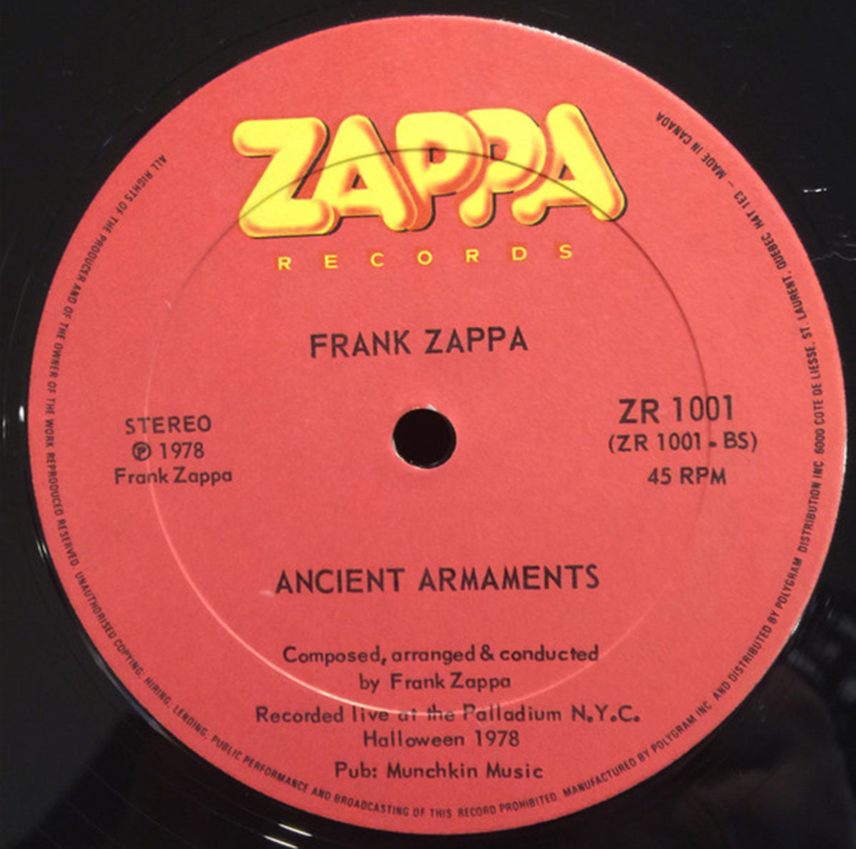 Frank Zappa – I Don't Wanna Get Drafted!