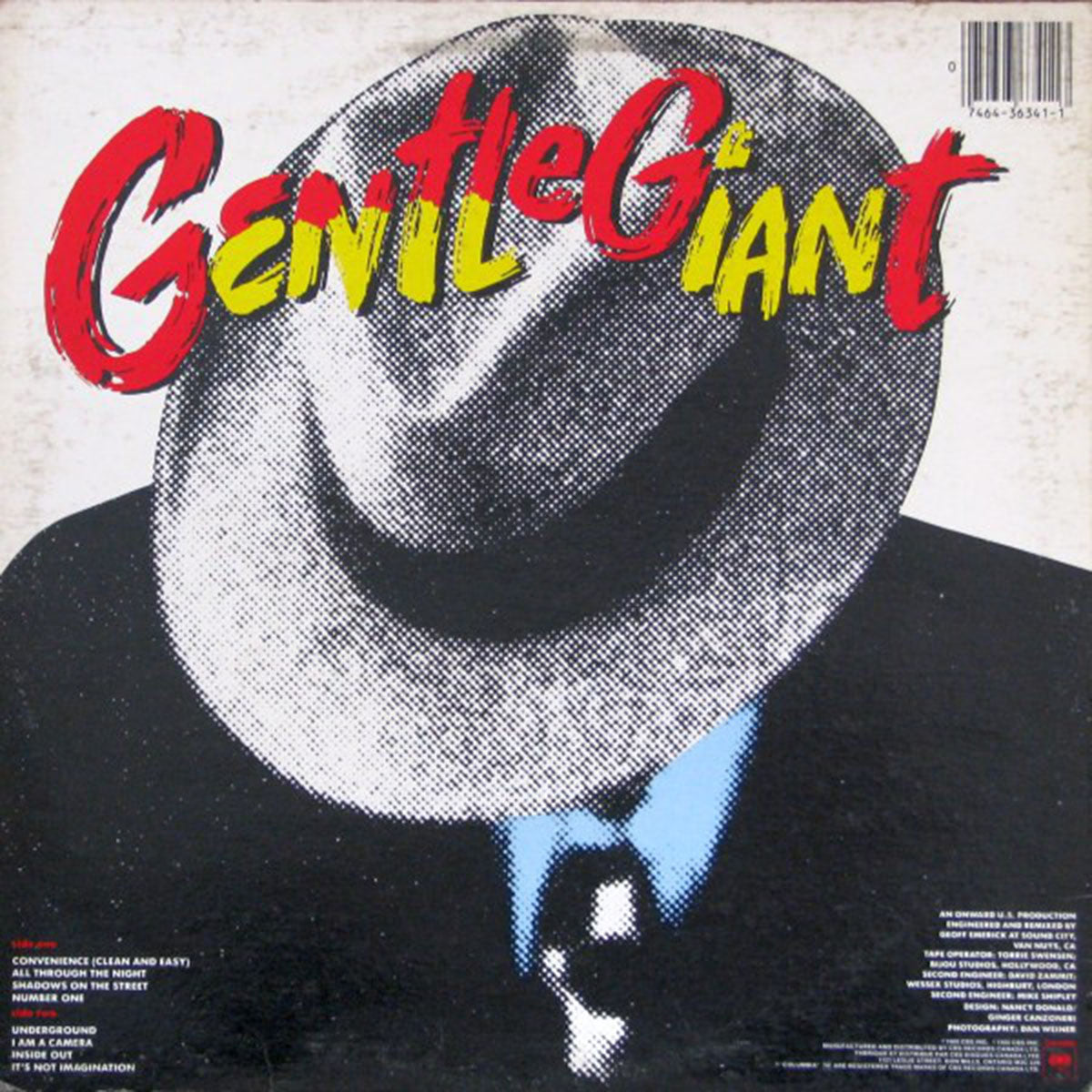 Gentle Giant – Civilian - 1980 Pressing
