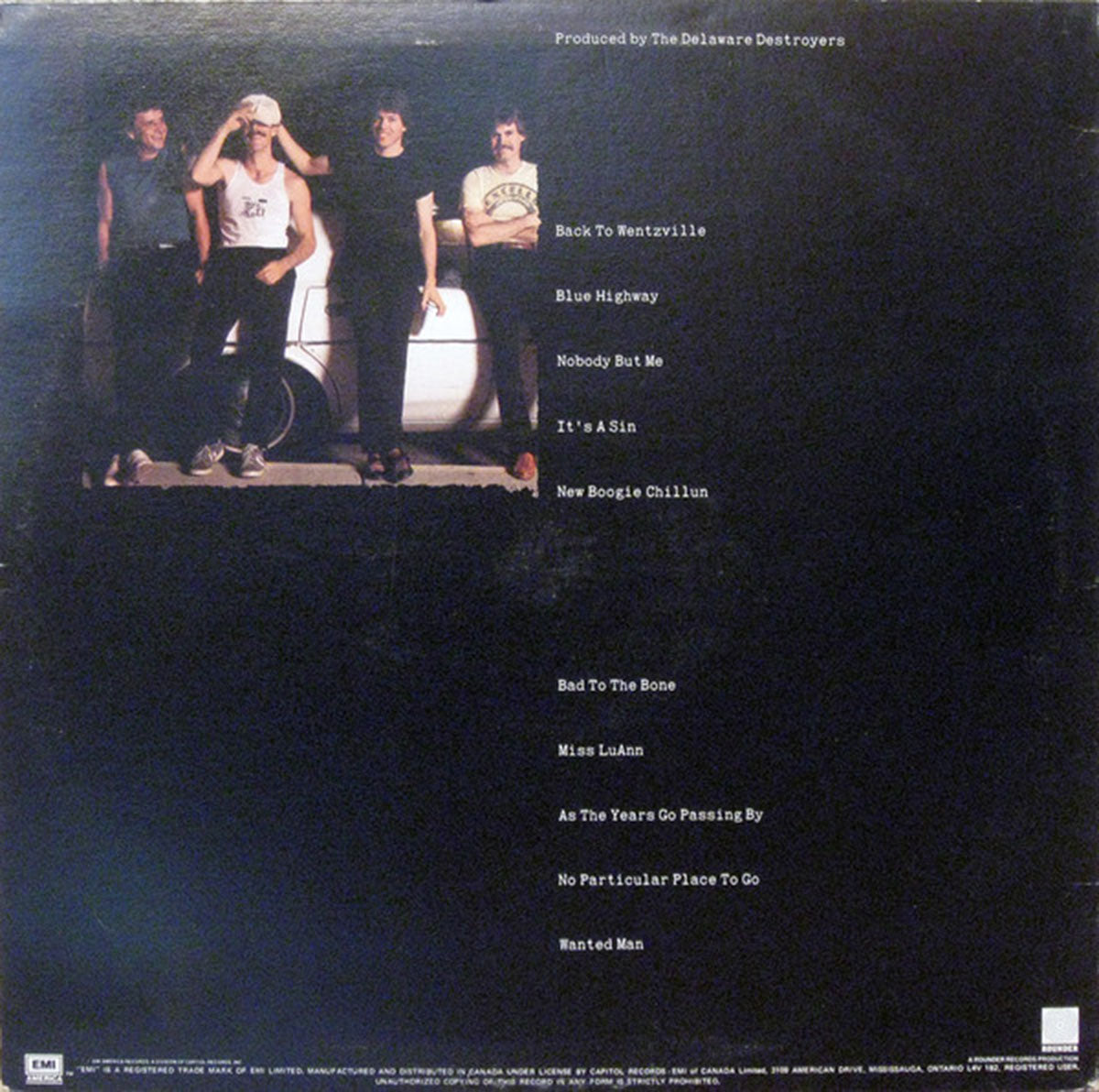 George Thorogood & The Destroyers – Bad To The Bone - 1982 VinylPursuit.com