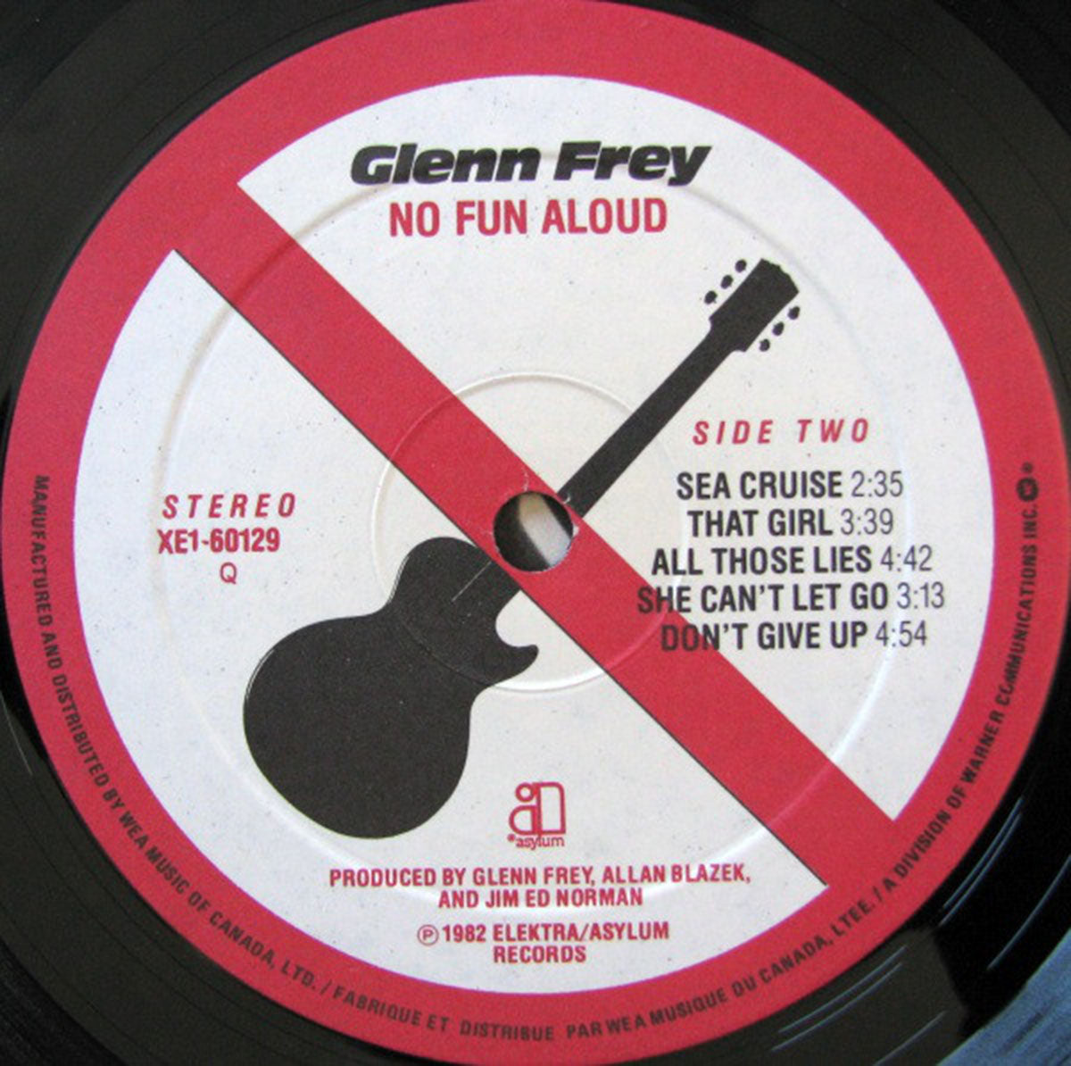 Glenn Frey – No Fun Aloud
