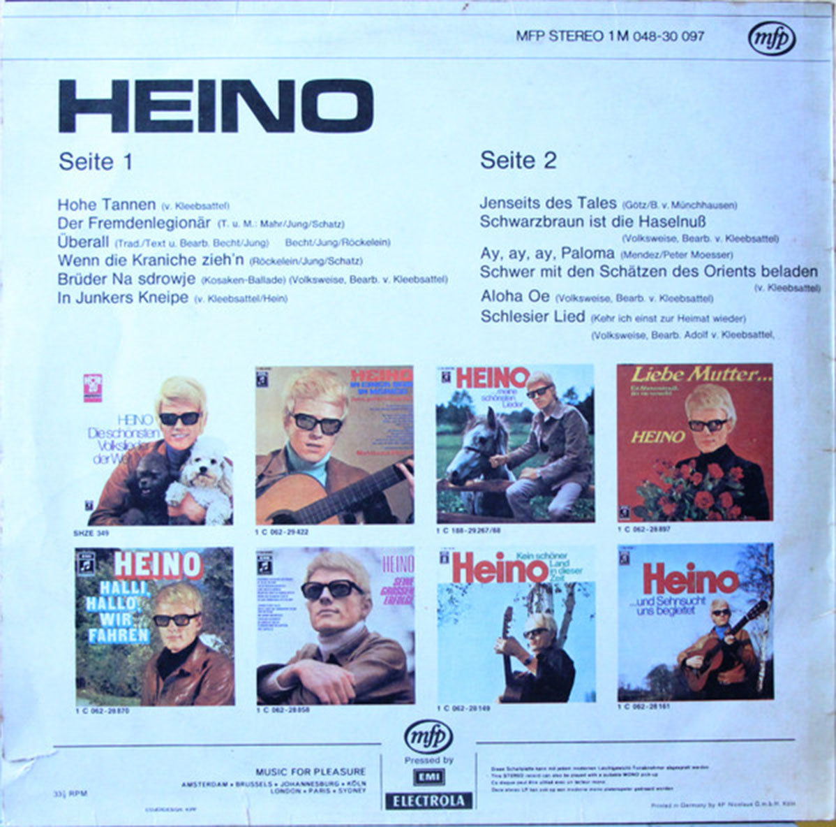 Heino – Heino Germany Pressing