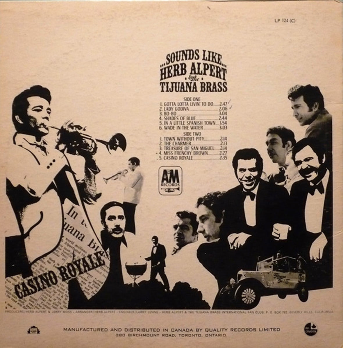 Herb Alpert & The Tijuana Brass – Sounds Like - 1967