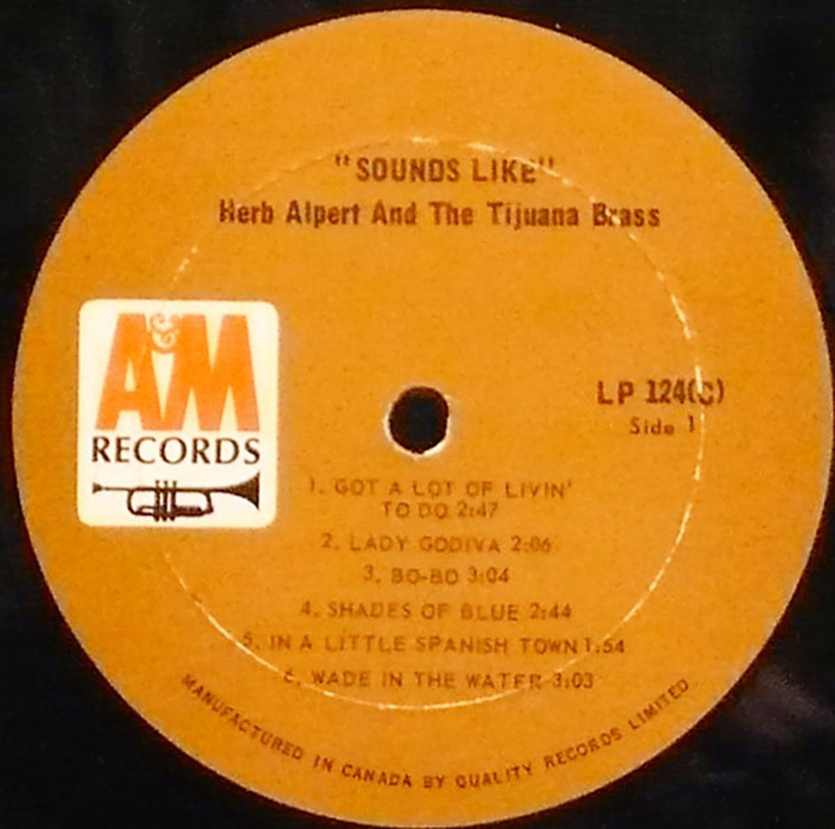 Herb Alpert & The Tijuana Brass – Sounds Like - 1967