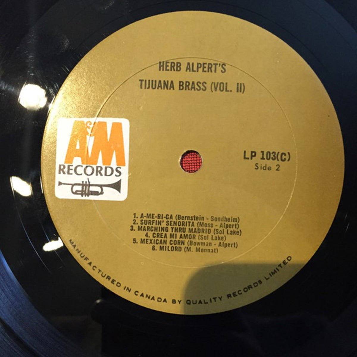 Herb Alpert's Tijuana Brass – Volume 2 - 1963 Mono in Shrinkwrap!