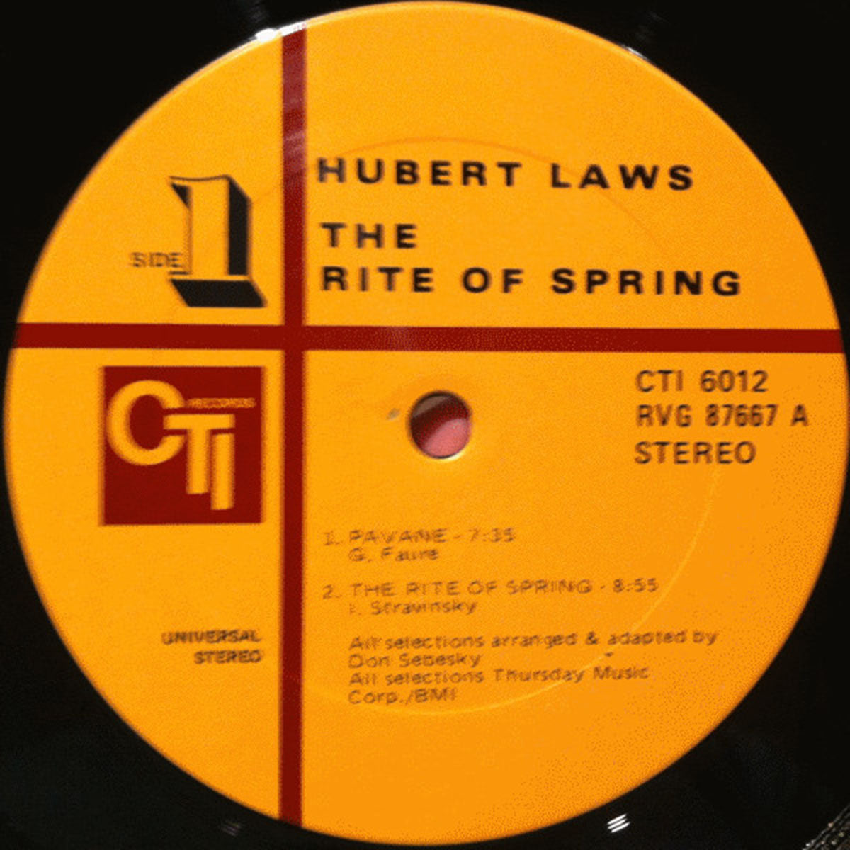 Hubert Laws – The Rite Of Spring
