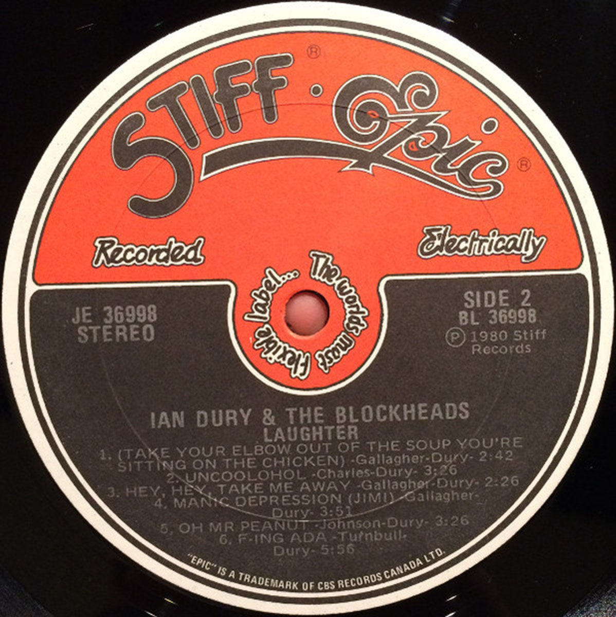 Ian Dury And The Blockheads – Laughter - 1981