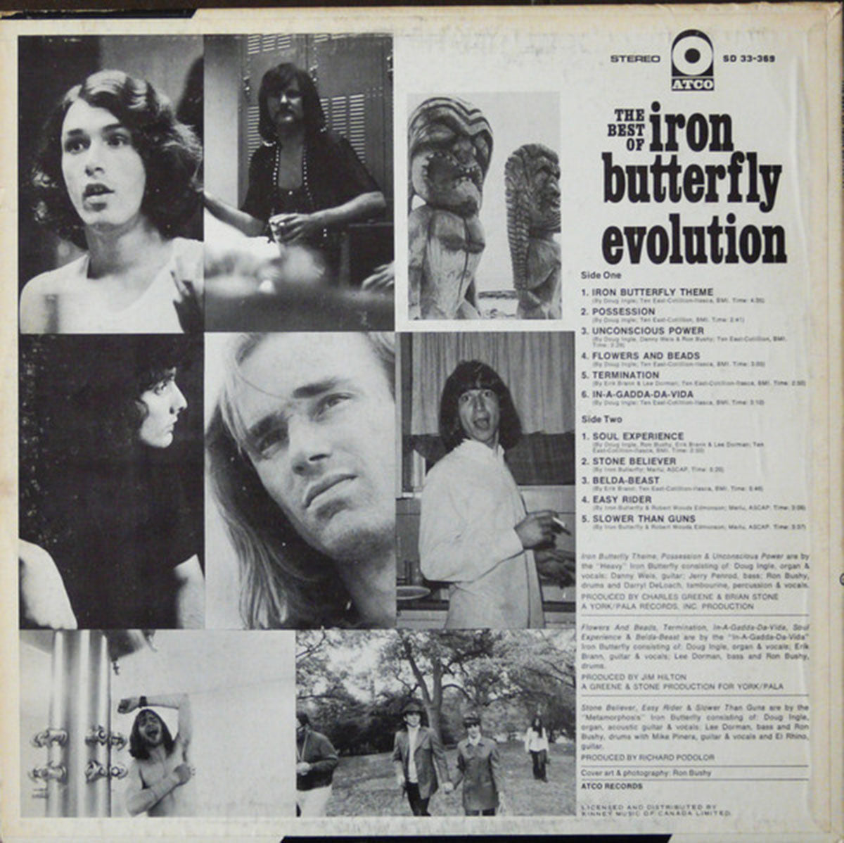 Iron Butterfly – The Best Of Iron Butterfly Evolution Vinyl Pursuit Inc