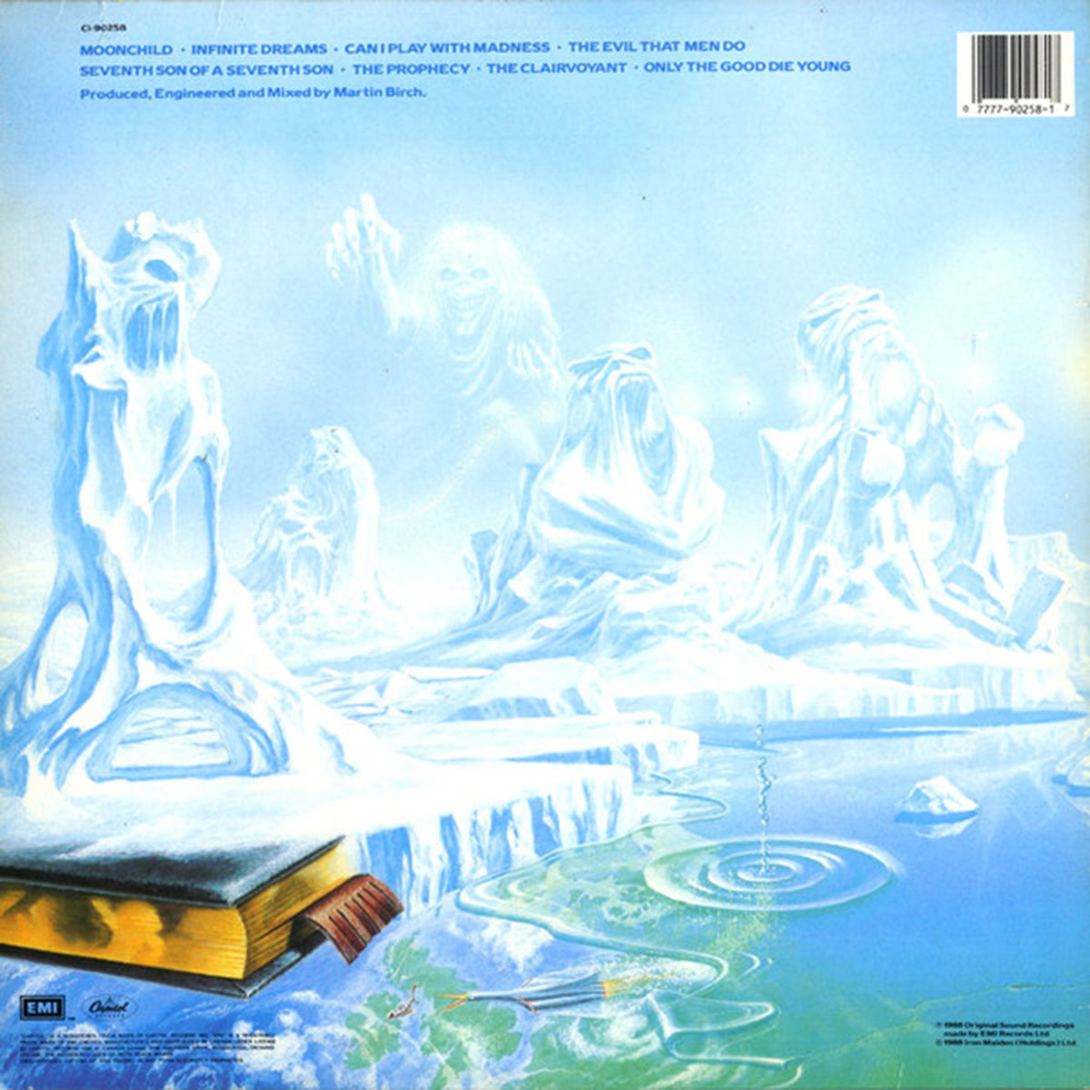Iron Maiden – Seventh Son Of A Seventh Son - Original VinylPursuit.com