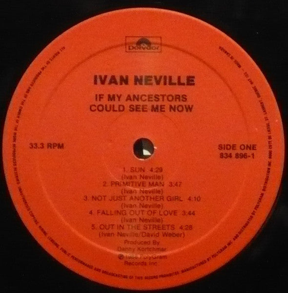 Ivan Neville – If My Ancestors Could See Me Now - 1988