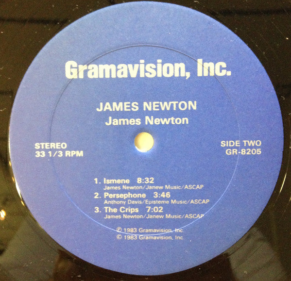 James Newton – James Newton - 1983 US Pressing
