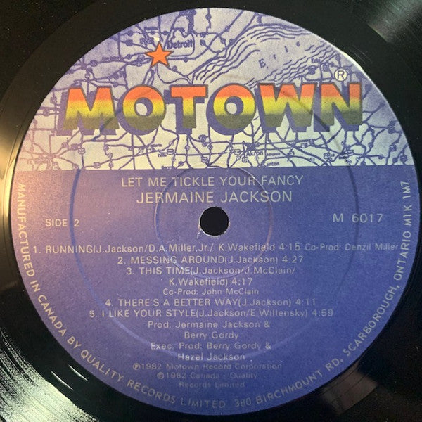 Jermaine Jackson – Let Me Tickle Your Fancy - 1982