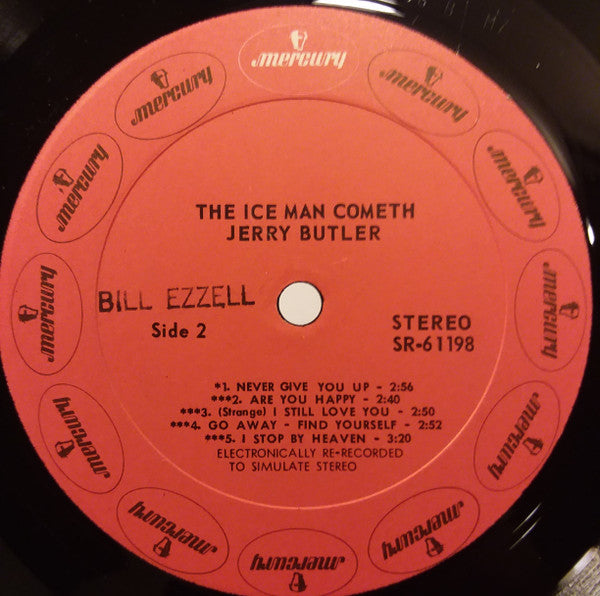 Jerry Butler – The Ice Man Cometh - 1968 US Pressing