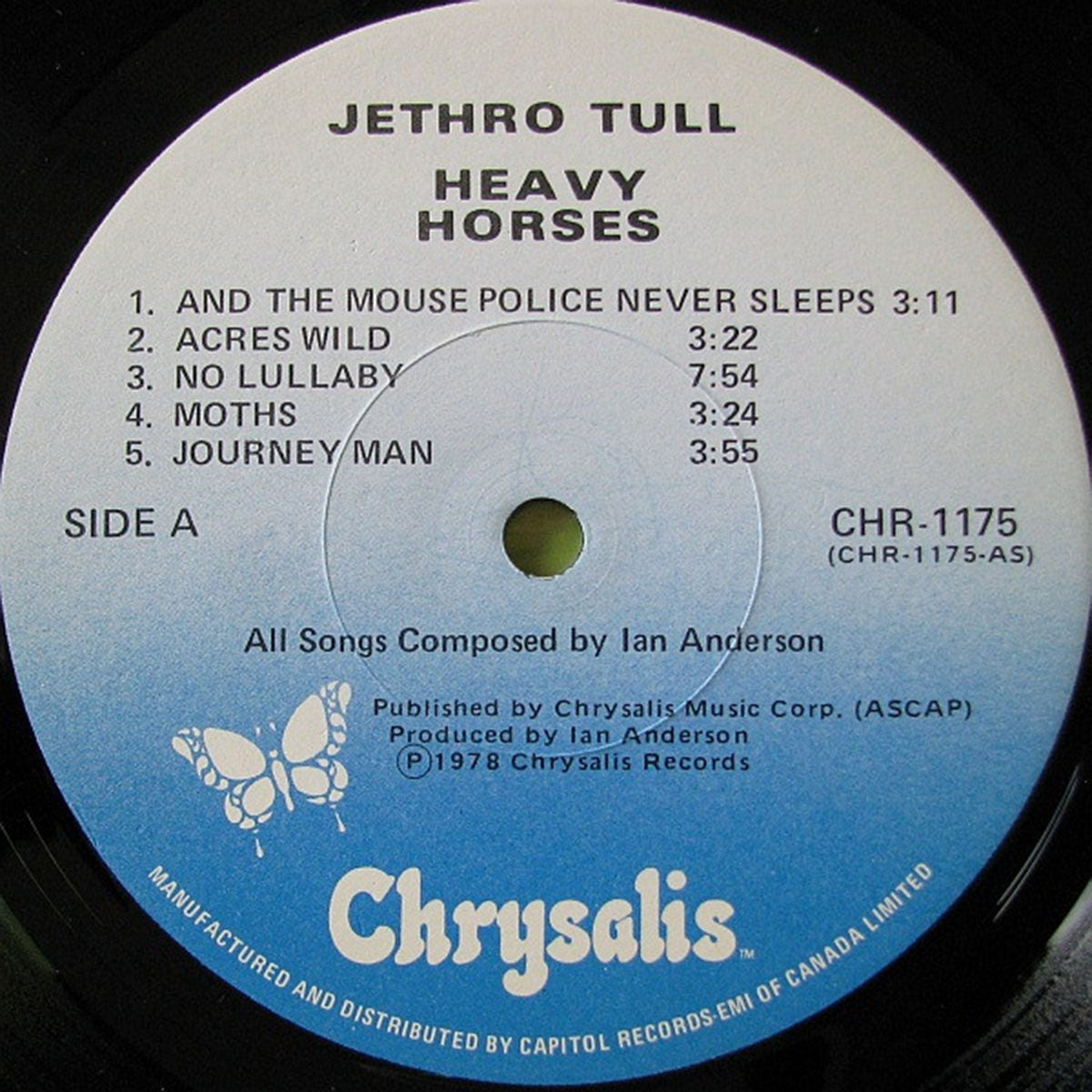Jethro Tull – Heavy Horses - 1978 Original!